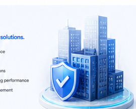 Enterprise cloud security illustration