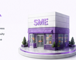 SME business cloud illustration