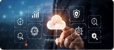 Cloud and AI transformation interface